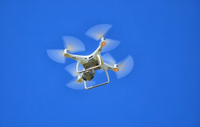 A picture drone use to take aerial listing photographs