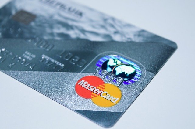 A mastercard credit card used to pay for home repairs